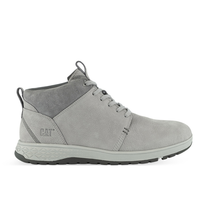 Caterpillar Shoes Sale - Caterpillar Zeke Mens Casual Shoes Grey (265341-VJQ)